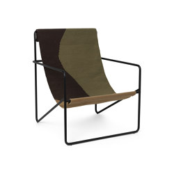Desert Lounge Chair - Cashmere/Dune | Armchairs | ferm LIVING