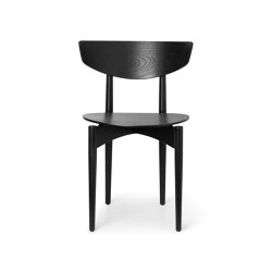 Herman Dining Chair Wood - Black | Chaises | ferm LIVING