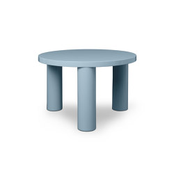 Post Coffee Table - Small - Ice Blue | Tables d'appoint | ferm LIVING