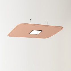 Acoustic Lighting Tetra | Sound absorbing ceiling systems | IMPACT ACOUSTIC