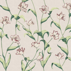 Cordelia Peach Big | Pattern plants / flowers | TECNOGRAFICA