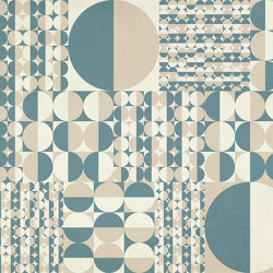 Piper Blue | Wall coverings / wallpapers | TECNOGRAFICA