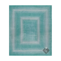 Chromatic | Rainbow Groove Turquoise | Rugs | Edition Bougainville