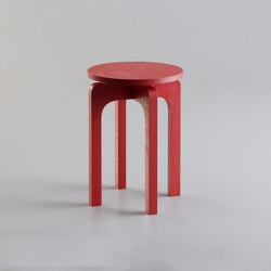 Arco | Confidenza 45-ruby red | Stools | MoodWood