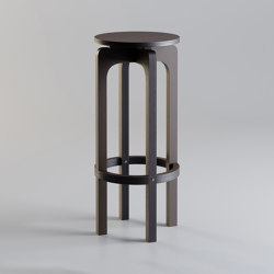 Arco | Confidenza 75-light walnut | Bar stools | MoodWood