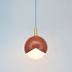 Benedict | Pendant - 6 inch (Adobe - matte) | Lámparas de suspensión | Trella