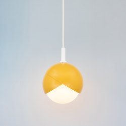 Benedict | Pendant - 6 inch (Canary - matte) | Suspended lights | Trella