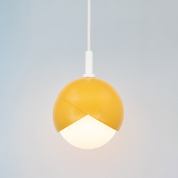 Benedict | Pendant - 9 inch (Canary - matte) | Suspended lights | Trella