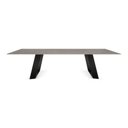 Mea mesa con inducción | Crotone Pulpis | Dura Edge patas de mesa | Dining tables | ATOLL