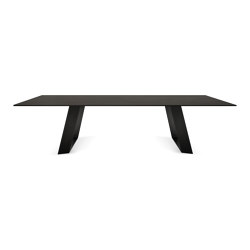 ATOLL Mea induction dining table | Malm Black  | Dura Edge legs | Dining tables | ATOLL