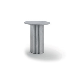 Scalea Small table 45 - Bardiglio marble Version | Mesas auxiliares | ARFLEX
