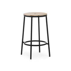 Circa Barstool 65 cm Oak | Bar stools | Normann Copenhagen
