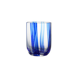Stripe Glass 39 cl Blue Stripes | Verres | Normann Copenhagen