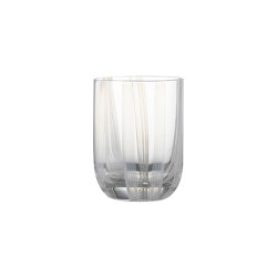 Stripe Glass 39 cl White Stripes | Glasses | Normann Copenhagen