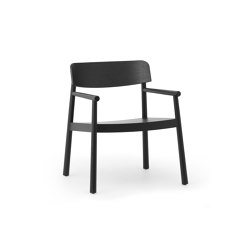Timb Lounge Armchair, Black | Sessel | Normann Copenhagen