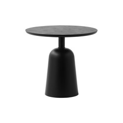 Turn Table Black | Side tables | Normann Copenhagen