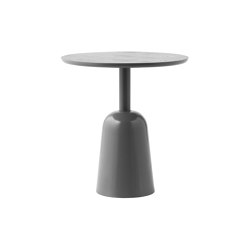 Turn Table Grey | Tables d'appoint | Normann Copenhagen