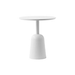 Turn Table Warm Grey | Side tables | Normann Copenhagen