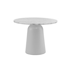 Turn Table White Marble | Tavolini alti | Normann Copenhagen