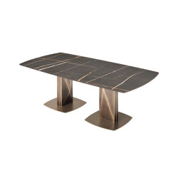 Sabino Table | Tabletop boat-shaped | Riflessi