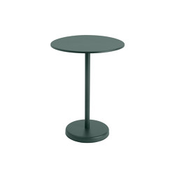 Linear Steel | Café Table | Ø 70 h: 95 cm / 27.6 h: 37.4" | Tavoli bistrò | Muuto