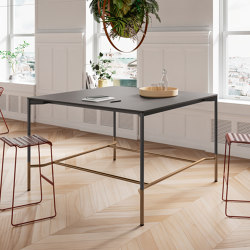 Rendez-Vous square table H. 105 cm | open base | ALEA