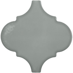 Arabesco 15x15 Lucida A40 Grigio | Ceramic tiles | Acquario Due