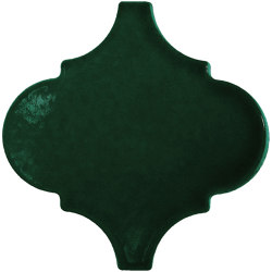 Arabesco 15x15 Lucida A52 Verde Inglese | Ceramic tiles | Acquario Due