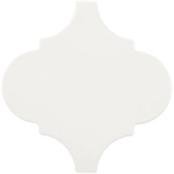 Arabesco 15x15 Wonder W300 Bianco | Ceramic tiles | Acquario Due