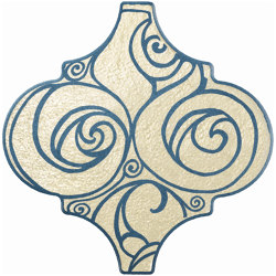 Arabesco Klimt  W316 6 Gold | Ceramic tiles | Acquario Due