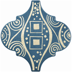 Arabesco Klimt  W316 7 Gold | Ceramic tiles | Acquario Due