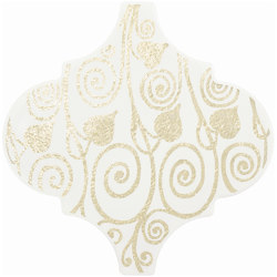 Arabesco Klimt A10 2 Gold | Ceramic tiles | Acquario Due