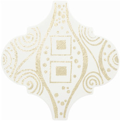 Arabesco Klimt A10 7 Gold | Ceramic tiles | Acquario Due