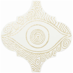 Arabesco Klimt A10 8 Gold | Ceramic tiles | Acquario Due
