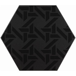 Exa16 Pattern W355 1 Nero | Ceramic tiles | Acquario Due