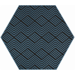 Exa16 Pattern W316 3 Nero | Ceramic tiles | Acquario Due