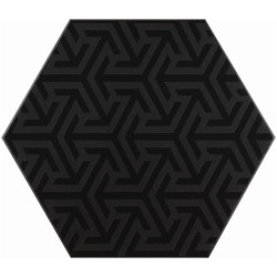 Exa16 Pattern W355 2 Nero | Ceramic tiles | Acquario Due