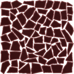 Opus 3-6cm 30x30 Lucida A26 Bordeaux | Ceramic tiles | Acquario Due