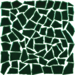 Opus 3-6cm 30x30 Lucida A52 Verde Inglese | Ceramic tiles | Acquario Due