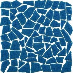Opus 3-6cm 30x30 Vitrum VA915 Blu | Ceramic tiles | Acquario Due