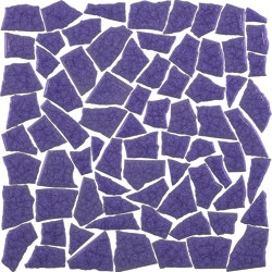 Opus 3-6cm 30x30 Vitrum VA928 Melanzana | Ceramic tiles | Acquario Due