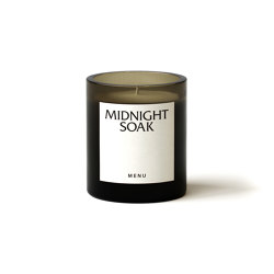 Olfacte Scented Candle | Midnight Soak, 224 gr/ 7.9oz, Poured Glass Candle | Bougeoirs | Audo Copenhagen