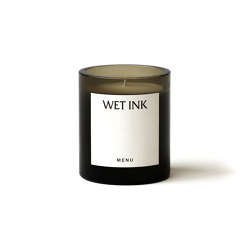 Olfacte Scented Candle | Wet Ink, 224 gr/7.9oz, Poured Glass Candle | Candelabros | Audo Copenhagen