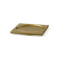 Colin King Collection, Divot Tray | Brass | Living room / Office accessories | Audo Copenhagen