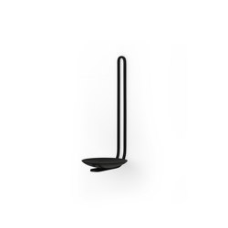 Clip Candle Holder H20, Wall | Black | Dining-table accessories | Audo Copenhagen