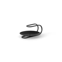 Clip Candle Holder, Table, H5 | Black | Bougeoirs | Audo Copenhagen