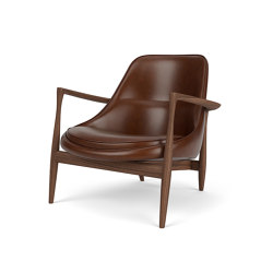 Elizabeth, Lounge Chair | Walnut Base / Dakar 0329 | Poltrone | Audo Copenhagen