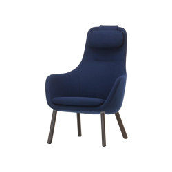 HAL Lounge Chair & Ottoman | open base | Vitra