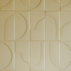 BON TON Leatherwall City Pancake | Leather tiles | Studioart