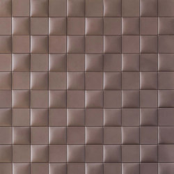 QUADRATO Leatherwall City Rosa Inglese | Wall tiles | Studioart